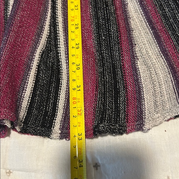 NWT Multi-Color Striped Long Sleeve Sweater Dress - Picture 7 of 8